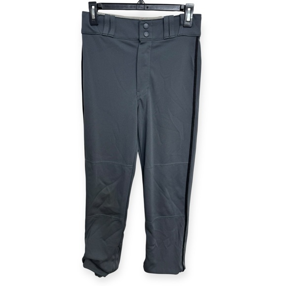 Champro Kids Gray Baseball Pants‎ with Adjustable Bottoms - Picture 1 of 2